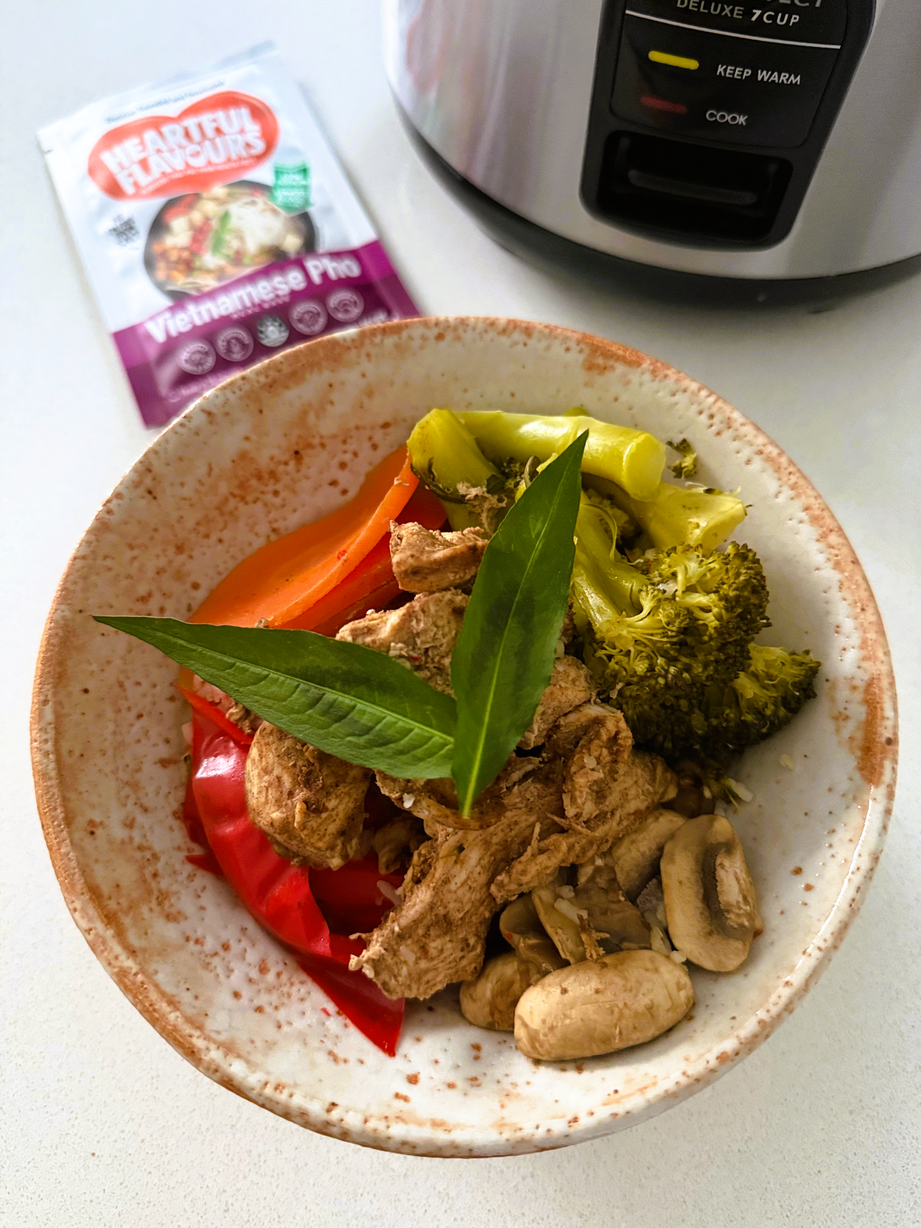 One-pot Vietnamese Chicken Rice (in Rice Cooker)